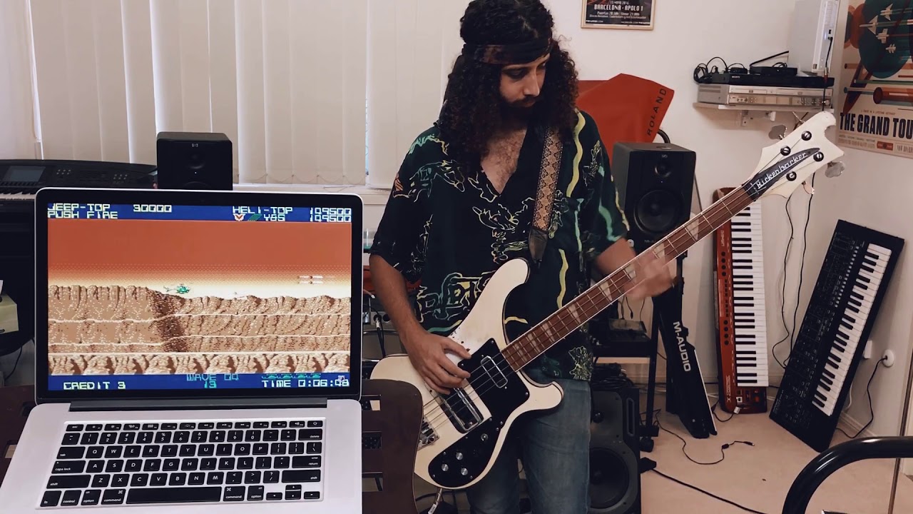 Silkworm - Main Theme (Bass Cover)