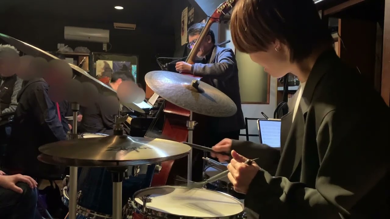 Jazz Drum Solo Lick 28 (ブラシファン必見)