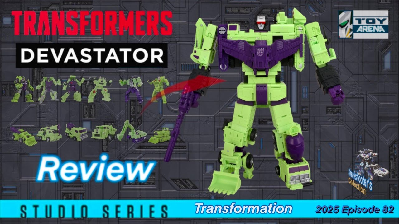 Обзор серии Transformer Studio DEVASTATOR с подробным руководством по трансформации и сравнениями
