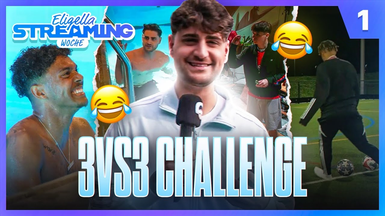7 TAGE LIVE in der ELIGELLA STREAMING WOCHE!🔥3vs3 Challenge mit Sidney, Willy, Rohat, Musti & Eldos