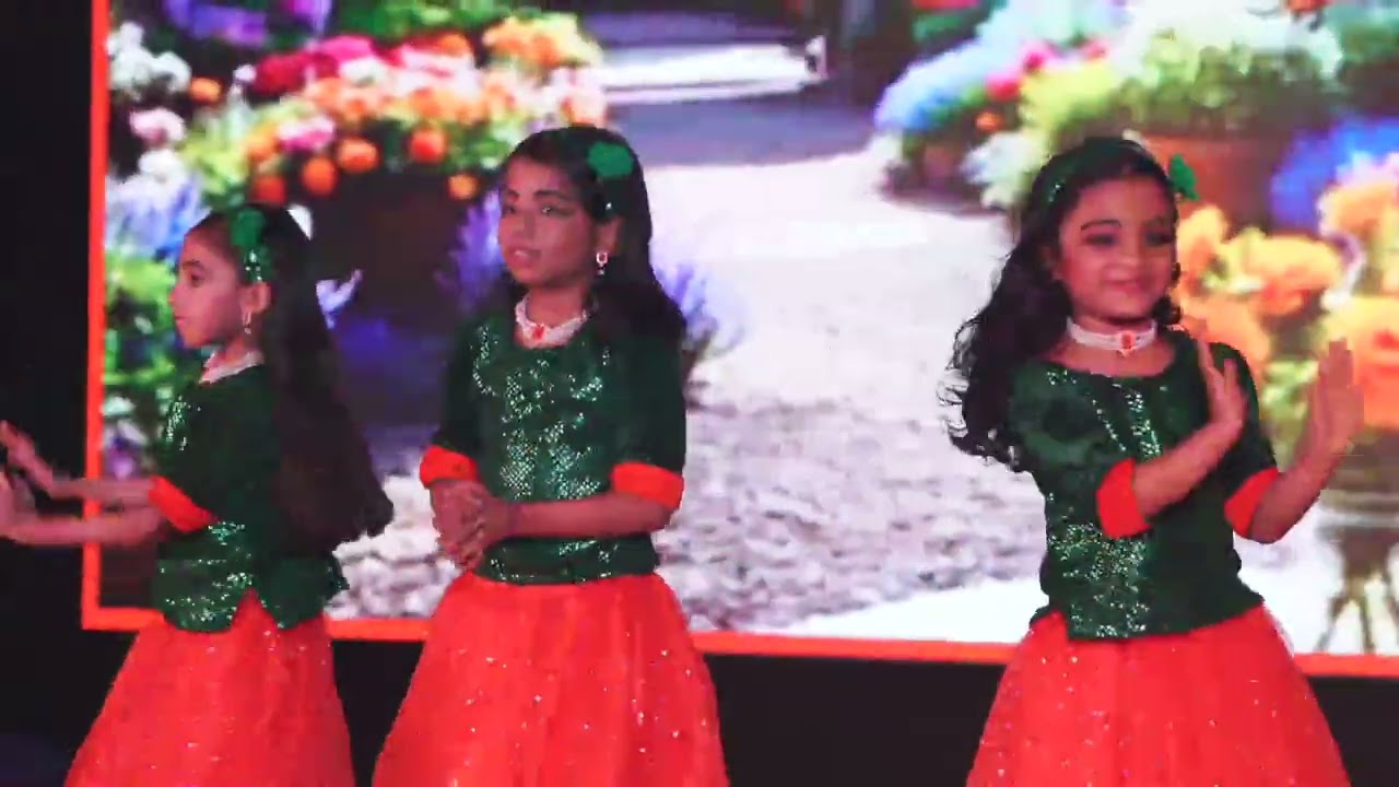 KG Flower Dance Performance | Annual Day Celebration 🌼