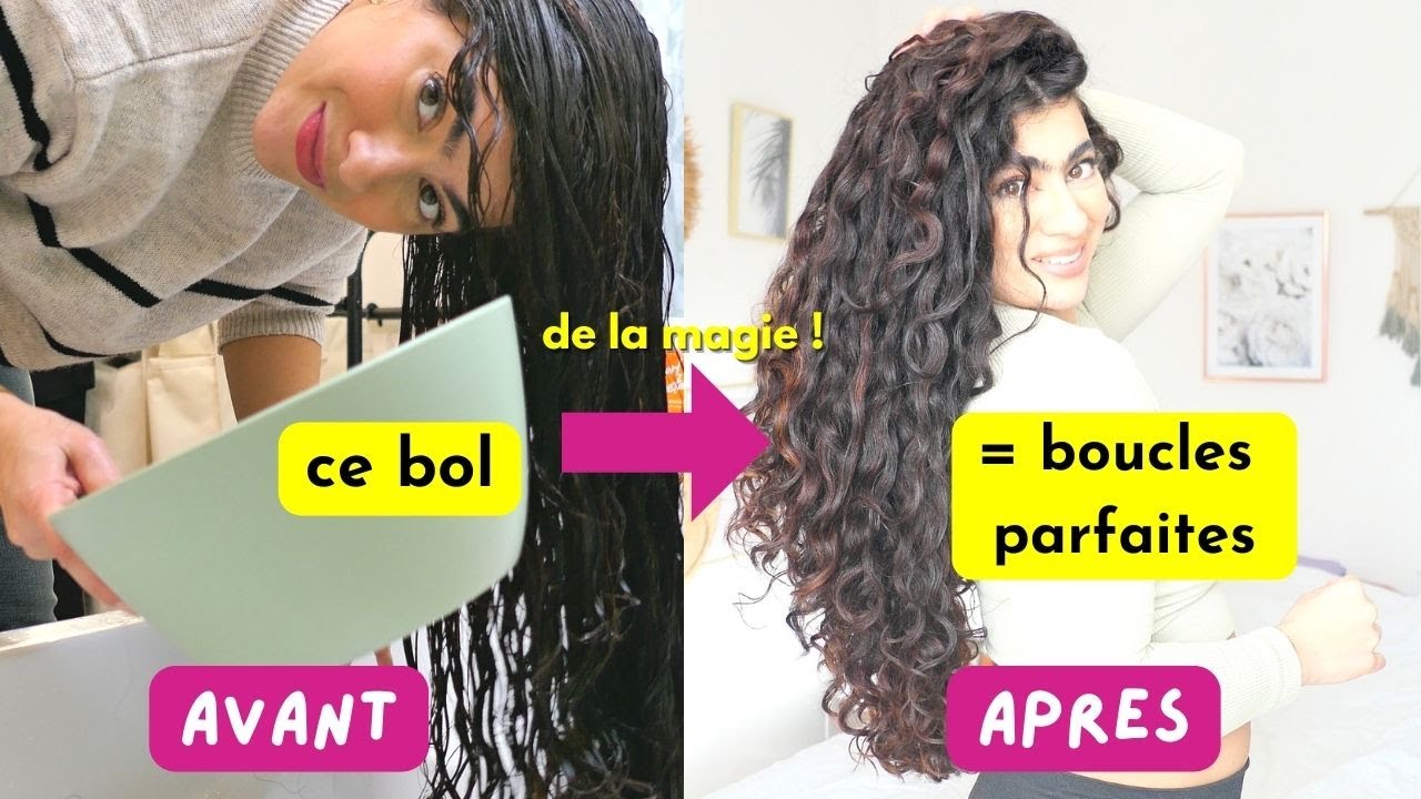 MÉTHODE MIRACLE POUR DÉFINIR SES BOUCLES FACILEMENT avec un bol