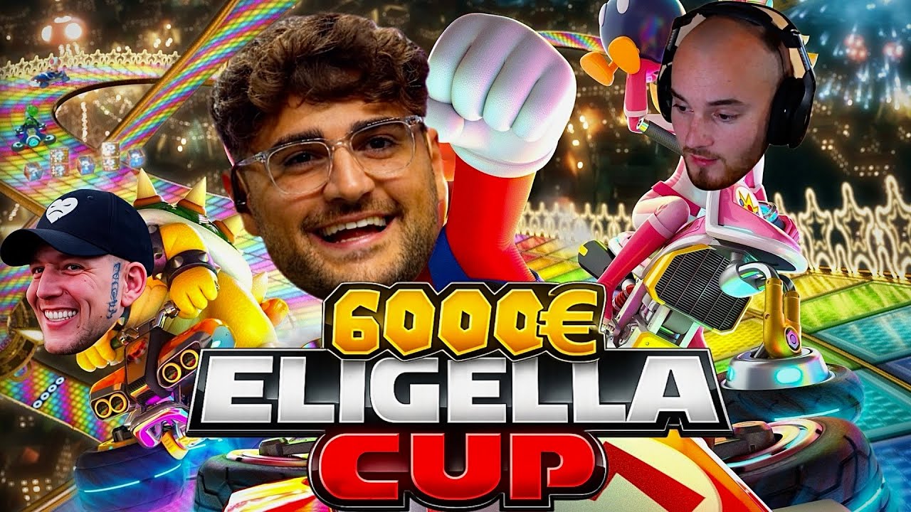 6000€ Mario Kart Cup mit der GANZEN TRUPPE!🏎️😍 mit Eli, Monte, Marli, Sidney & Co.🔥| EliasN97 Uncut