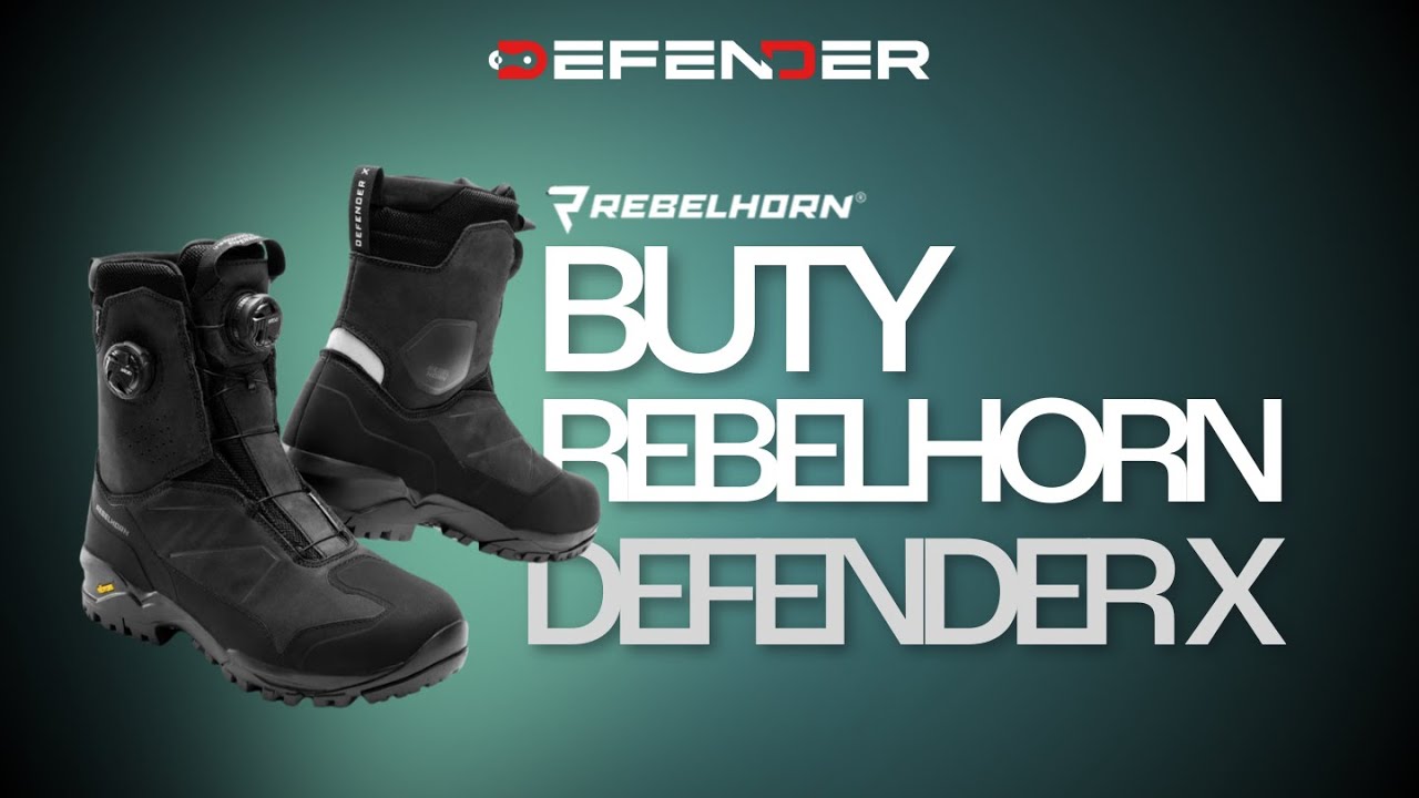 Buty motocyklowe Rebelhorn DEFENDER X | Czy warto?