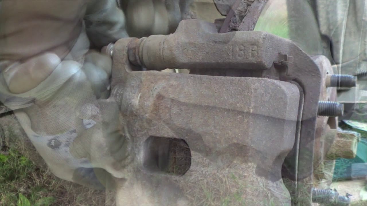 ТО направляющих суппорта RAV4 `03