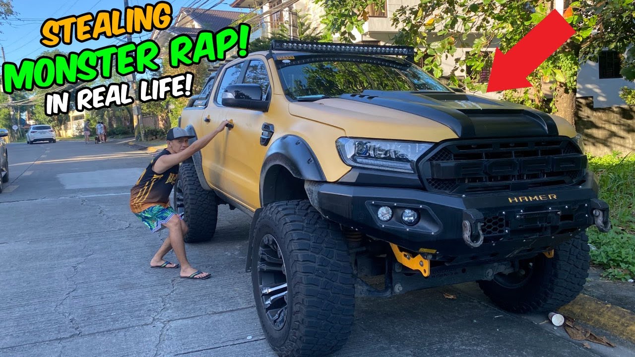 Stealing MONSTER RAP (GONE WRONG) @VonOrdonaVlogs  NAG WALA SA GALIT!
