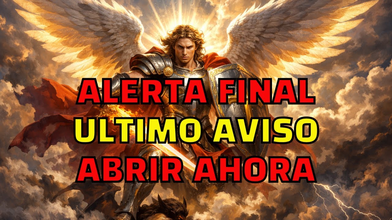 🔴Quedan 9 segundos— San Miguel Arcángel revela el plan del enemigo Dios te protege ¡Escúchala ahora!