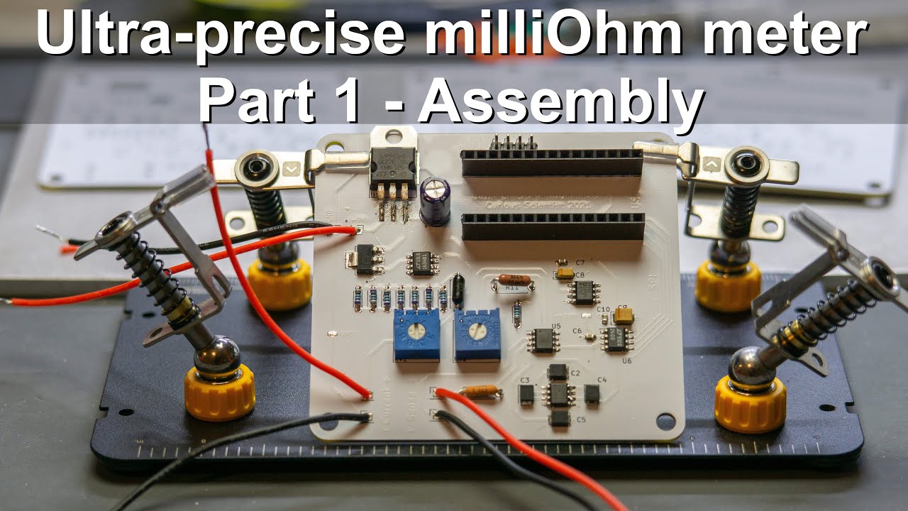 Ultra-precise milliOhm meter - Part 1/2