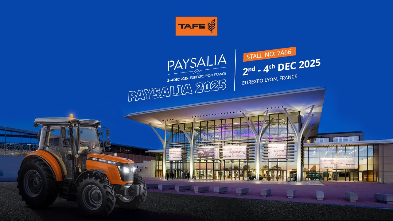 TAFE Tractors at Paysalia 2025 | Eurexpo Lyon, France