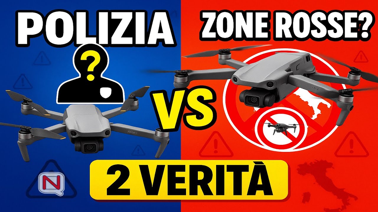 PREFETTURA e DRONI: DEVI AVVISARE per OGNI VOLO? (Anche sotto 250g!)