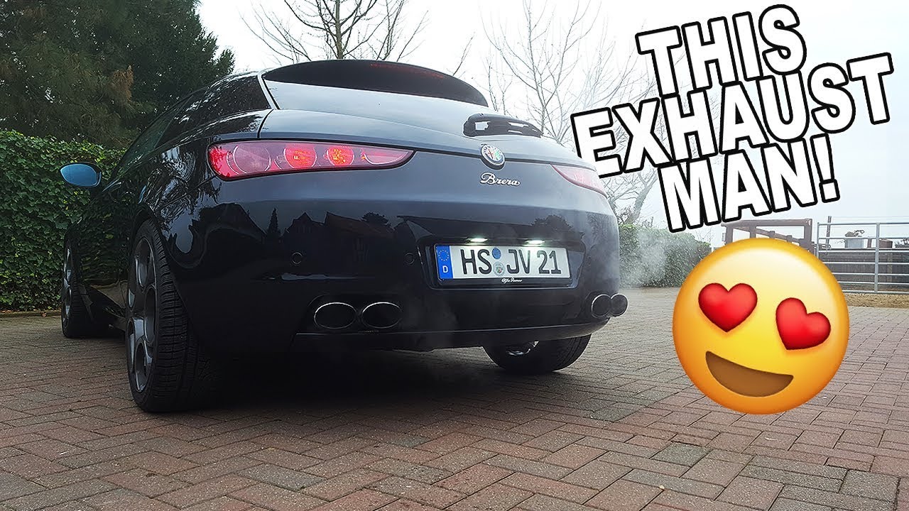 Alfa Romeo Brera 2.2 JTS 16V Supersprint EXHAUST SOUND