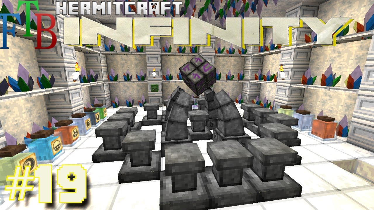 Minecraft Mods - FTB Infinity Ep. 19 - Thaumcraft Infusion Altar ( HermitCraft Modded Minecraft )