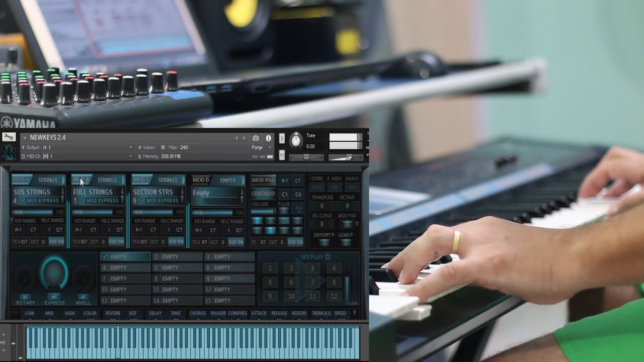 NEWKEYS 2 (UPDATE 2.4) - Test Sounds by Tiago mallen #KONTAKT#VST #
