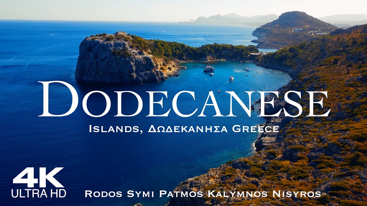 [4K] DODECANESE 2026 🇬🇷 &Delta;&omega;&delta;&epsilon;&kappa;ά&nu;&eta;&sigma;&alpha; 1 HOUR Drone Aerial Relaxation | Greece &Epsilon;&lambda;&lambda;ά&delta;&alpha; &Rho;ό&delta;&omicron;&sigmaf; Rhodes Kos