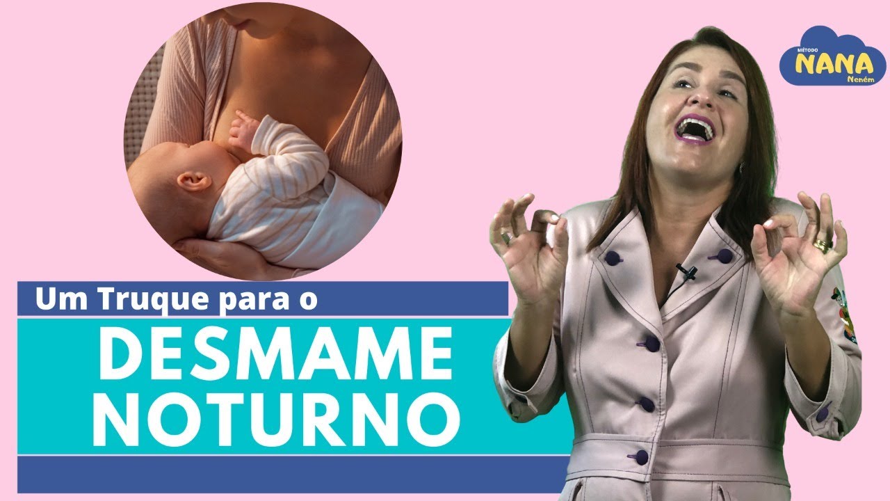 Um truque para o DESMAME NOTURNO  do seu bebê