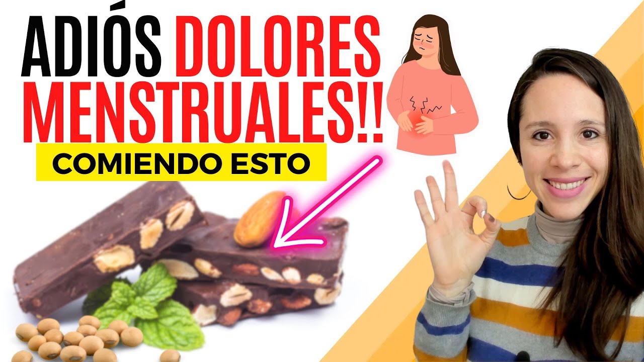 10 MEJORES alimentos que debes comer para NO tener DOLORES MENSTRUALES 😊 