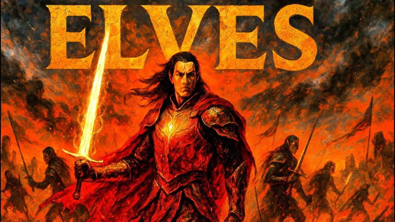 The Entire Story of the Elves | LOTR Fantasy Audiobok