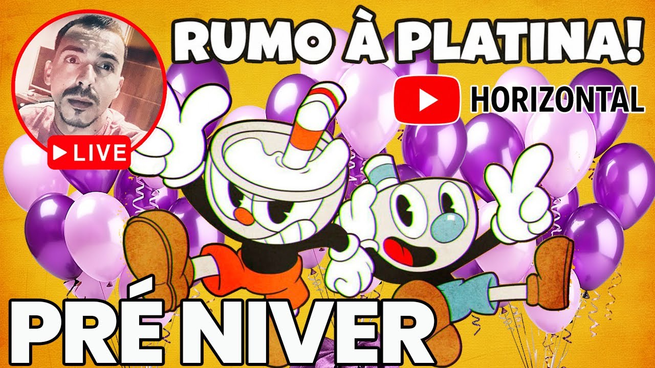 EP. 7 LIVE Cuphead ☕🔥 | Rumo à Platina 🏆 #CupHead