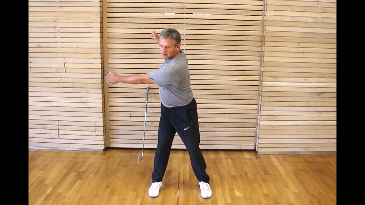 Alan Babický - pohyb hráče při golfovém švihu- díl 5 - přenos váhy