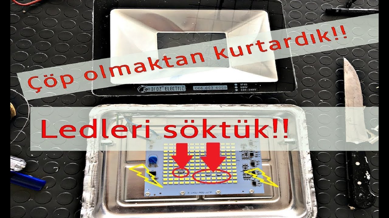 Led projektör nasıl tamir edilir ?(How to repair the led projector?)