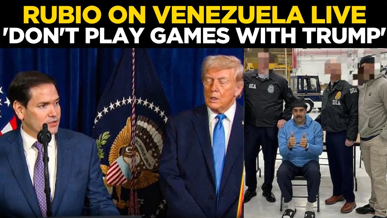 Marco Rubio LIVE | Marco Rubio says Maduro&rsquo;s capture &lsquo;not a war against Venezuela&rsquo;: Full interview