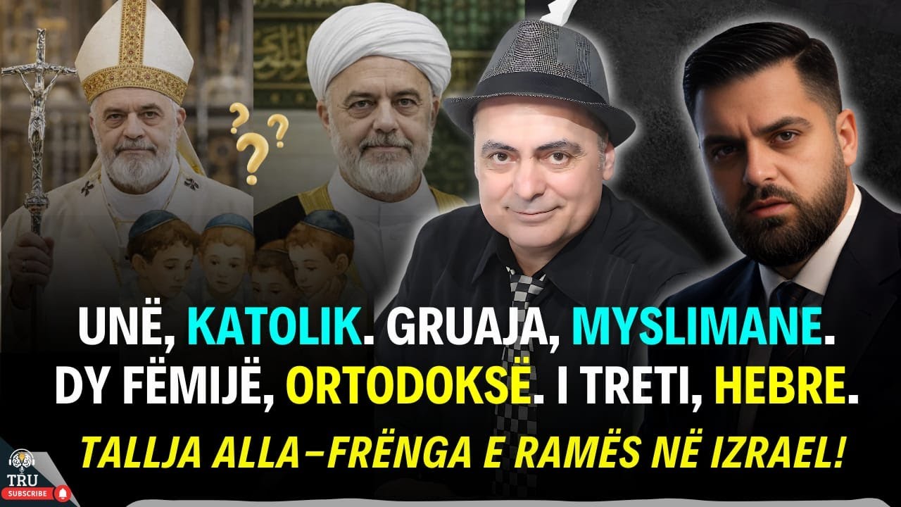 UNË, KATOLIK. GRUAJA, MYSLIMANE. DY FËMIJË, ORTODOKSË. I TRETI, HEBRE. #TruPodcastMedia #ShpendGashi