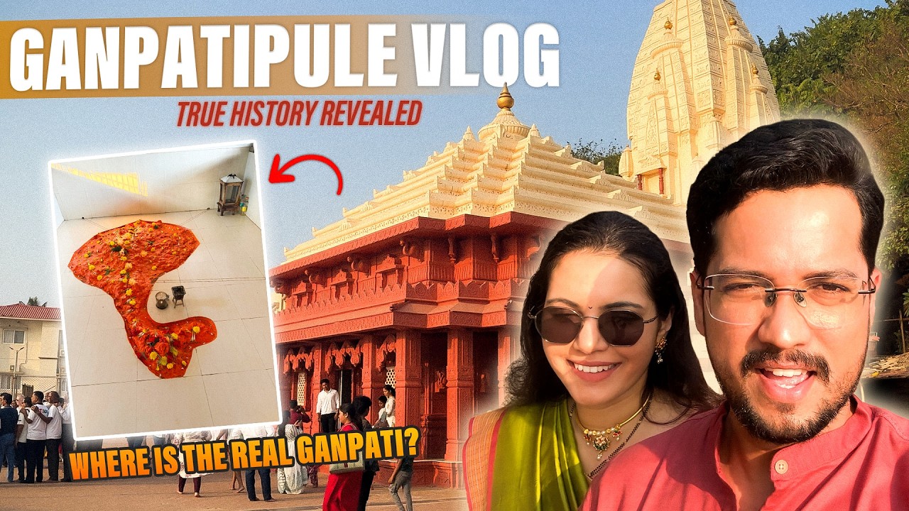 Ganpatipule Ki Puri Kahani | where is real Ganpati Murti? |  Prachin Konkan | Ganpati Pule Vlog 🛕🛣️