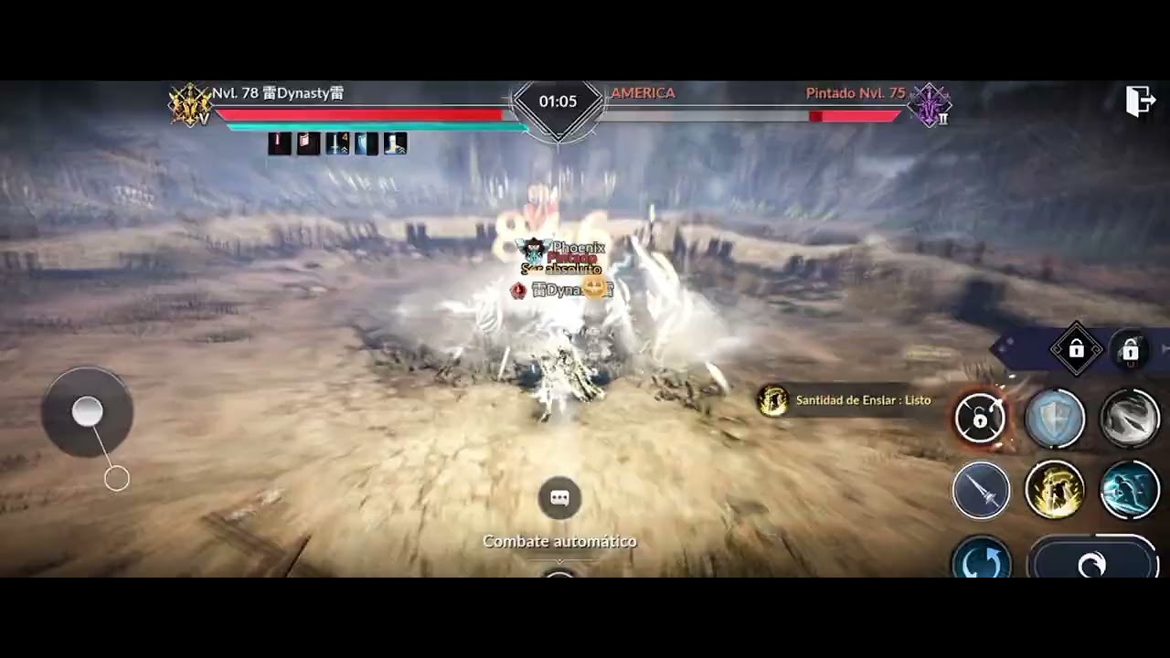 Black desert mobile  🦖Old arena pvp - Lancer🦖
