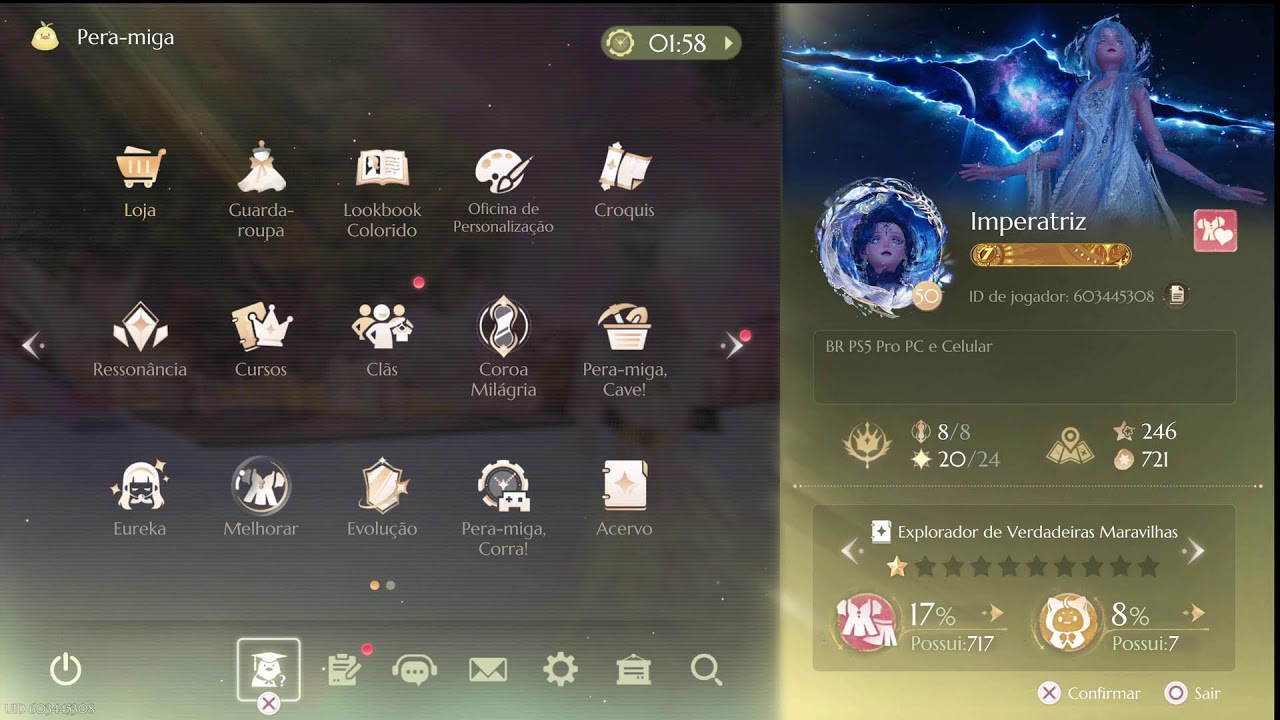 Infinity Nikki PC 4k 60 Graficos no Nativo Testando a RTX 5070 Ti DX12