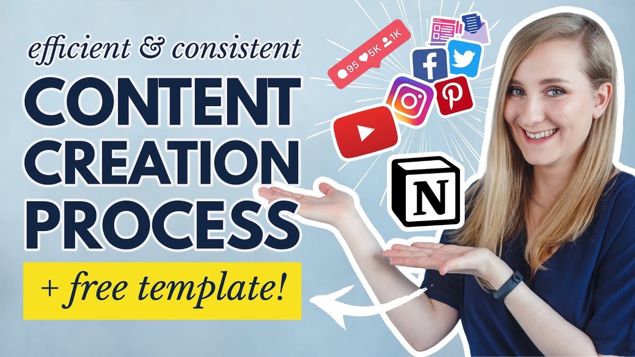 How To Use NOTION For Content Creators [+FREE TEMPLATE] | Content Creation Process