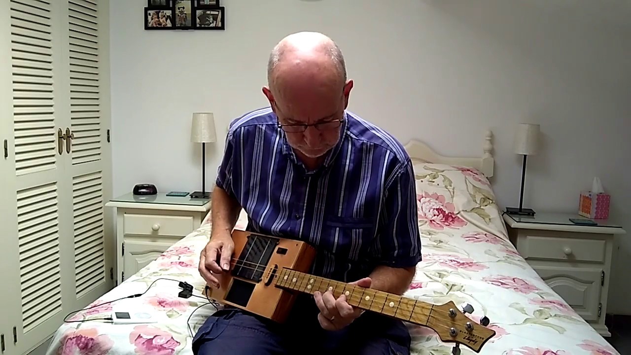 Samba Pa Ti by Santana on Cigar Box Guitar (CBG) - The BlasterTone by Lloydy