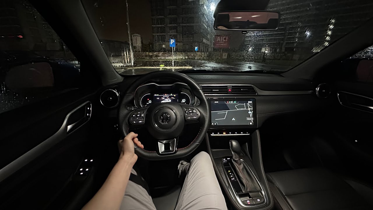 MG ZS 2024 Night Test Drive POV