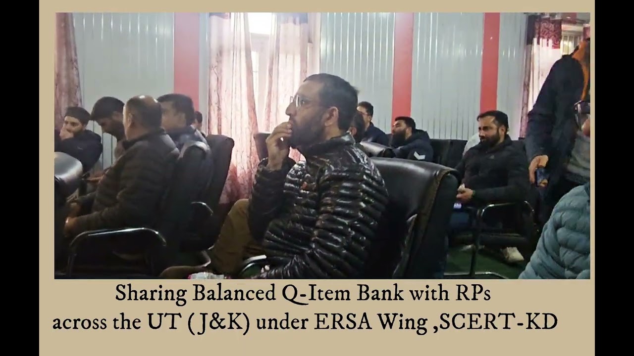 Question-item Bank | Balanced Assessment |Co-creator |ERSA SCERT-KD