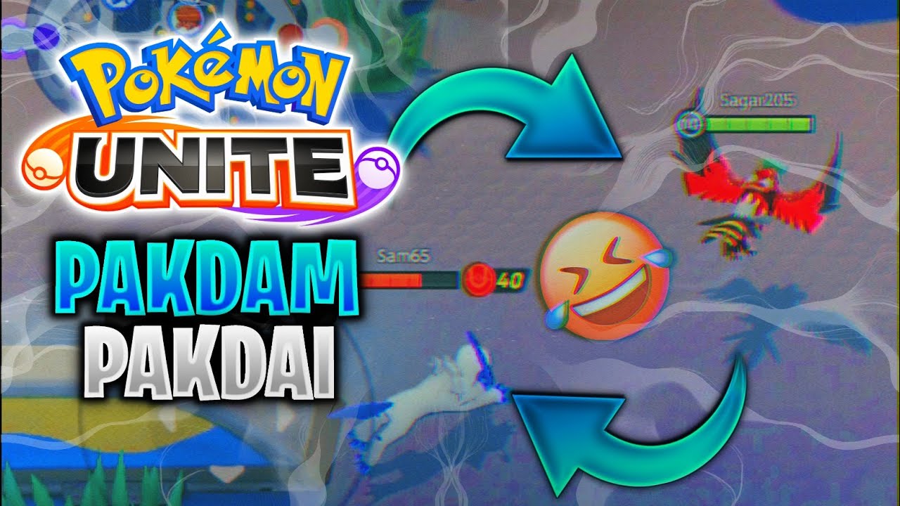 Pakdam Pakdai In Pokemon Unite 😂|Pokemon Unite Hindi Gameplay|