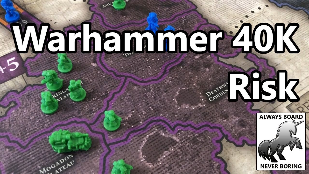 Warhammer 40,000 Risk | Обзор и правила игры | Классические сражения в мрачной тьме Warhammer 40K