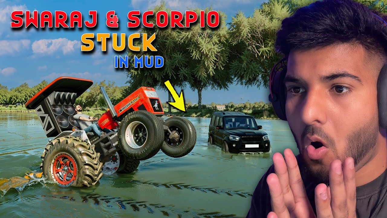 Dinosaur 🦖 855 & Scorpio Stuck in MUD 😐 | FS22 | Happy Goldsmith
