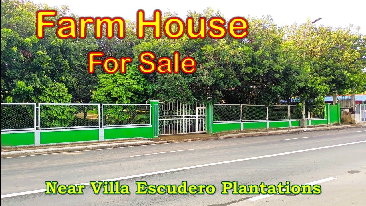 2,100 SQM. FARM HOUSE FOR SALE ( PROP# 211) TIAONG, QUEZON