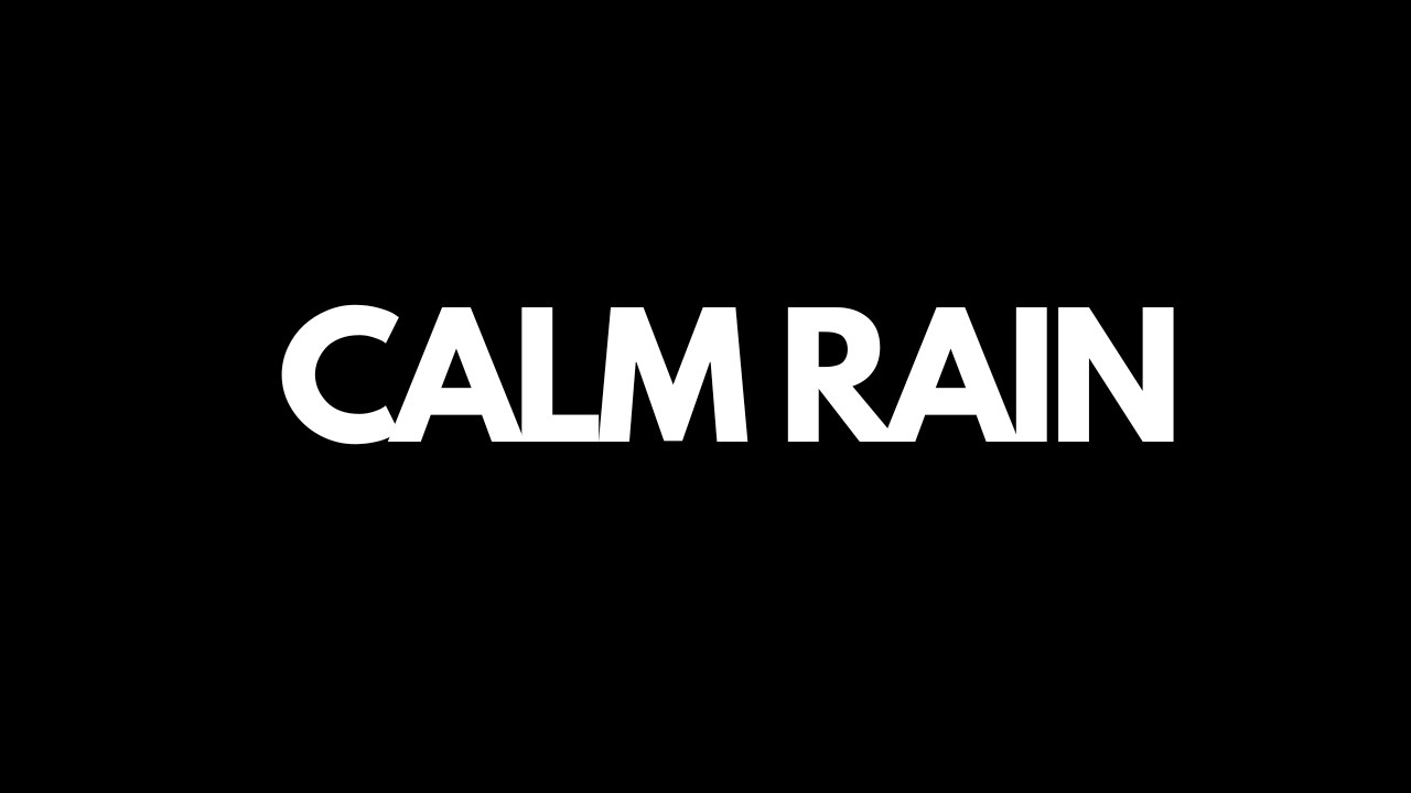 🌧️ Pure Calm Rain — No Talking, No Music
