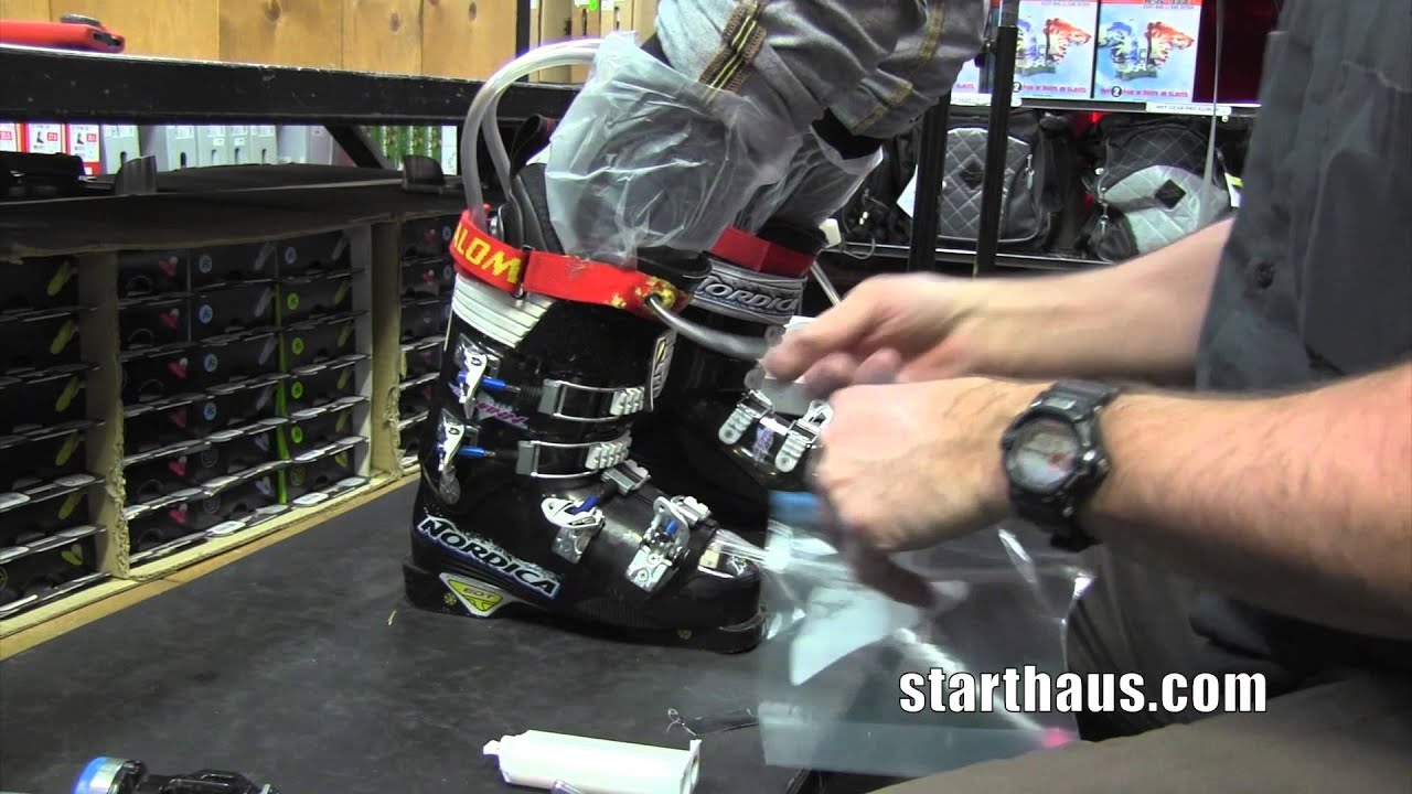 Custom Injecting Foam Ski Boot Liners