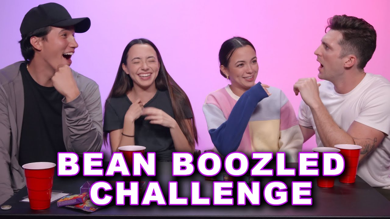 BeanBoozled Challenge w/ Aaron Burriss and John Vaughn - Merrell Twins