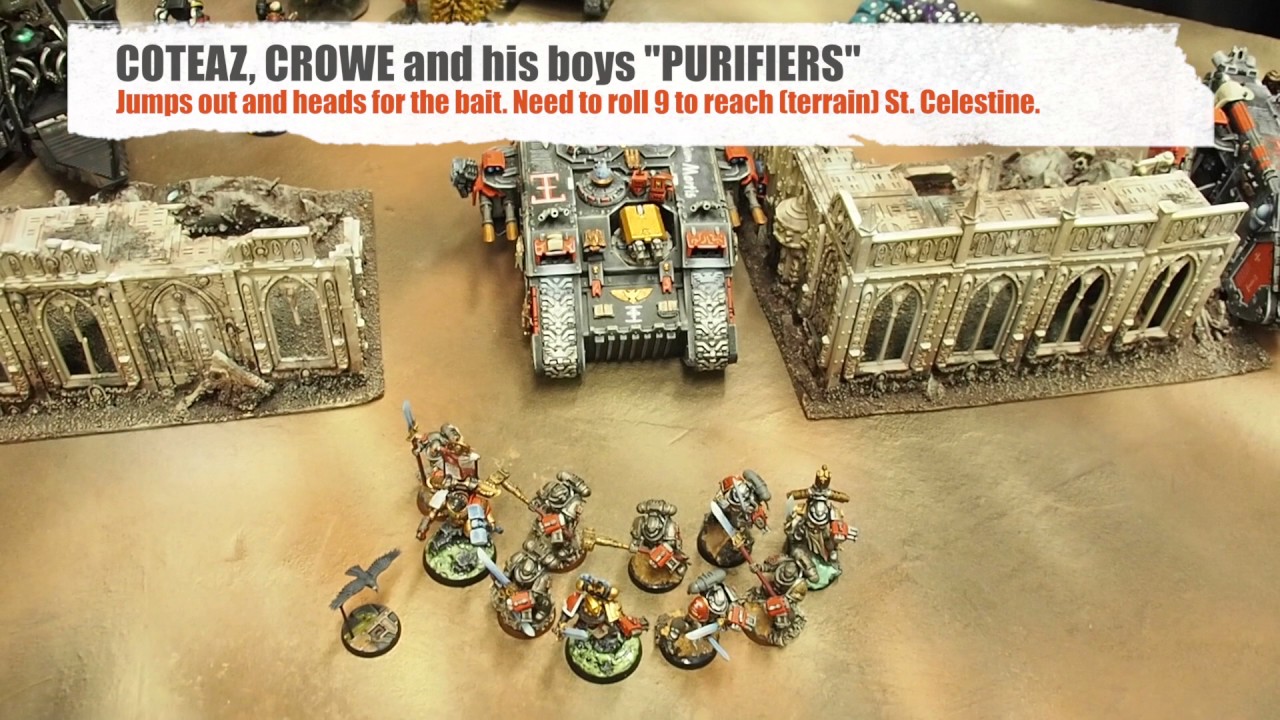 Battle report Deathwatch vs Grey Knights game 3