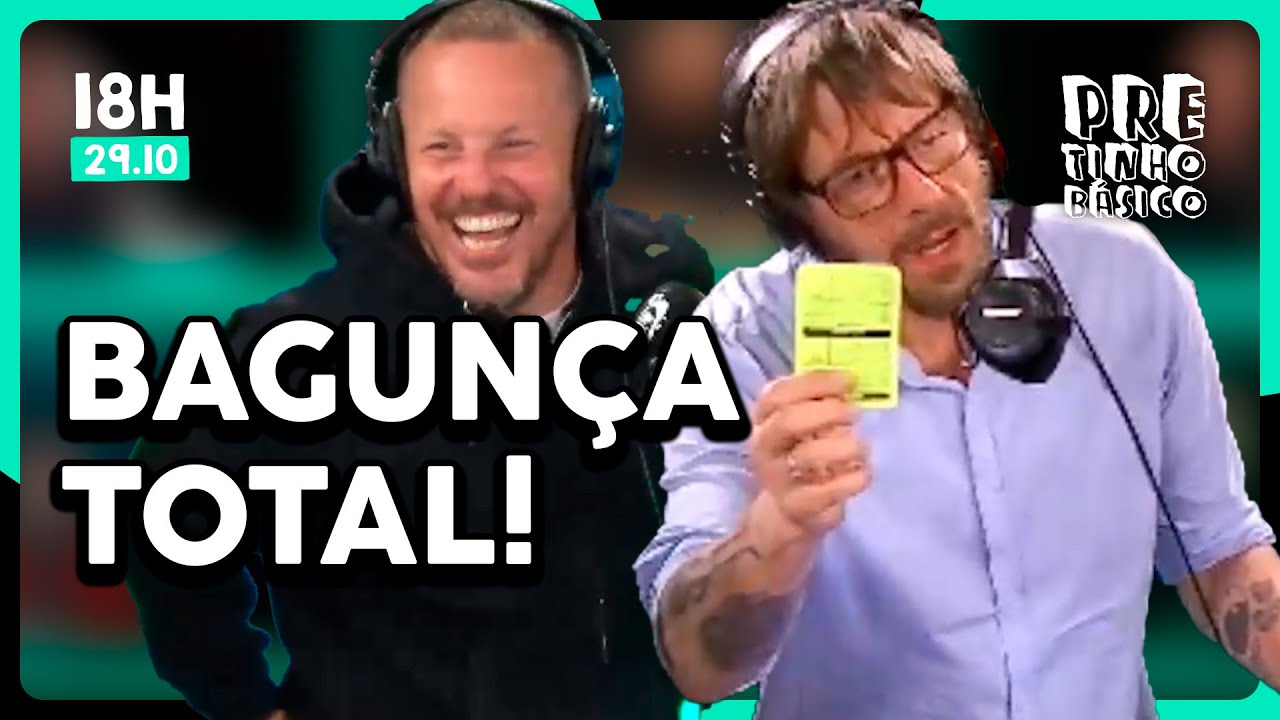 O MELHOR INÍCIO DE PROGRAMA DO ANO! | Cortes do Pretinho Básico | ATL TV