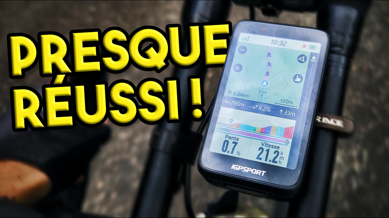 Ce Compteur-GPS aurait pu être génial… (IGPSPORT BiNavi!)