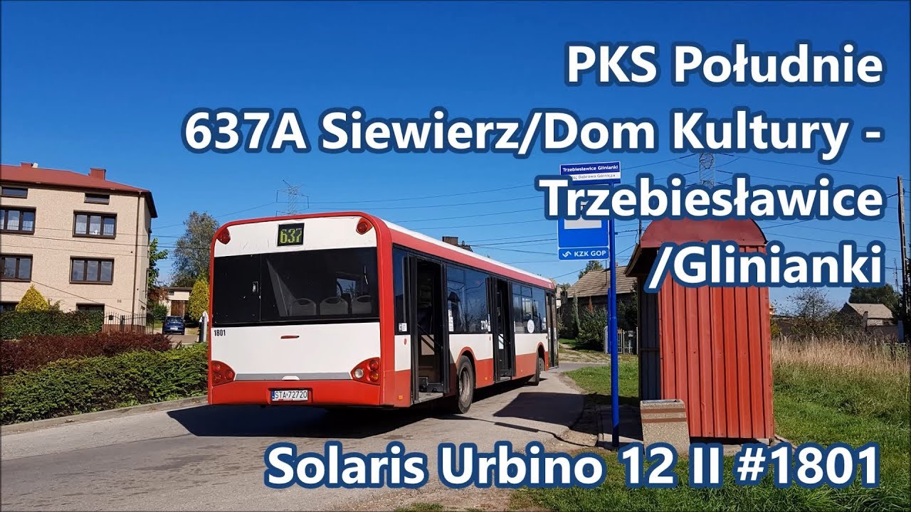 PKS Południe - linia 637A, Solaris Urbino 12 II #1801