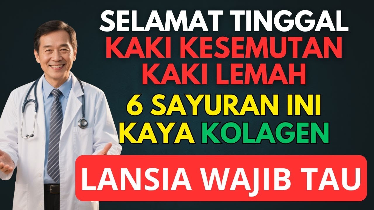 DOKTER KAGET‼️6 MAKANAN AJAIB INI ATASI KESEMUTAN & KAKI LEMAH PADA LANSIA NOMOR 6 TAK DISANGKA‼️