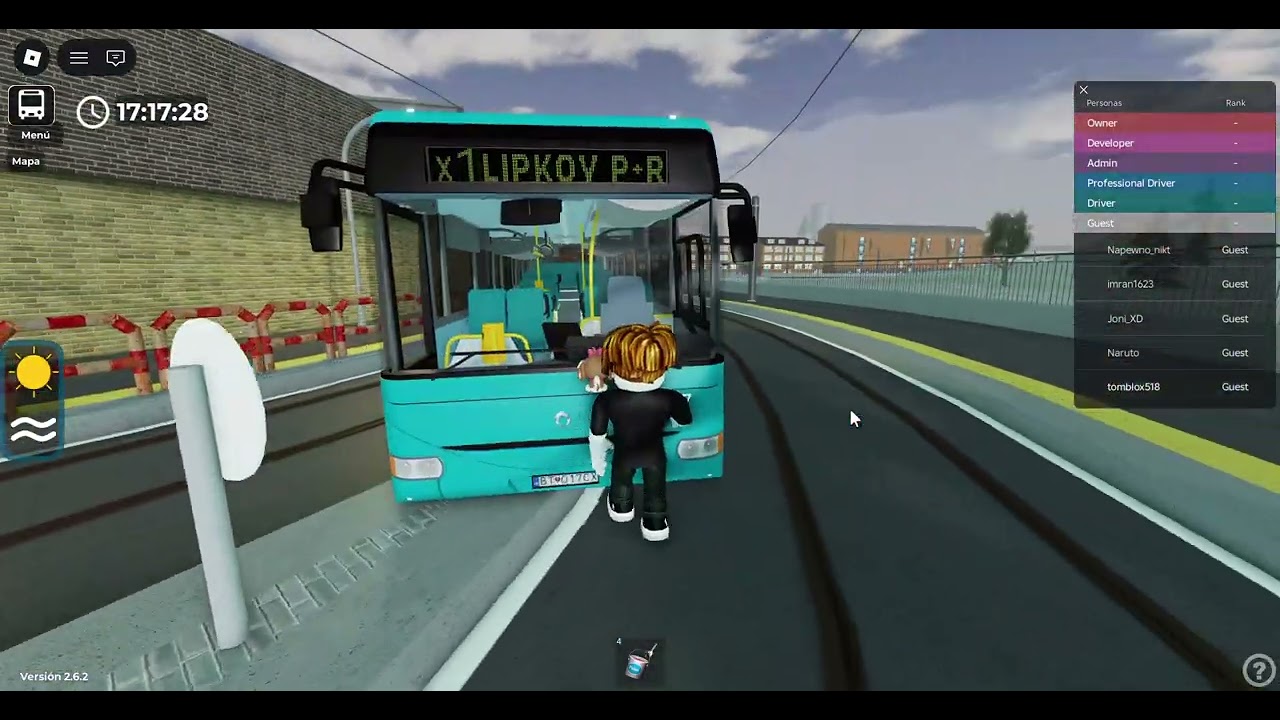 Roblox 2026 Z BUS Linea X1 Pryiemiselnà zonà-Lipkov P+R