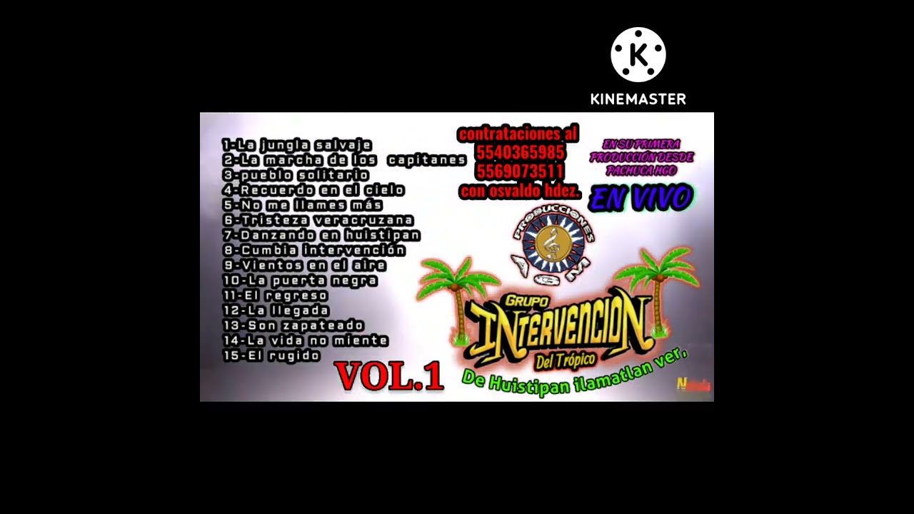 grupo intervención del trópico disco completo vol.1 desde pachuca hgo