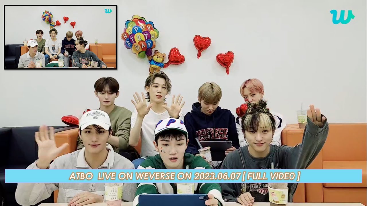 ATBO LIVE [7thJUNE,2023]  ON WEVERSE  [FULL VIDEO] (KST)  #&TEAM