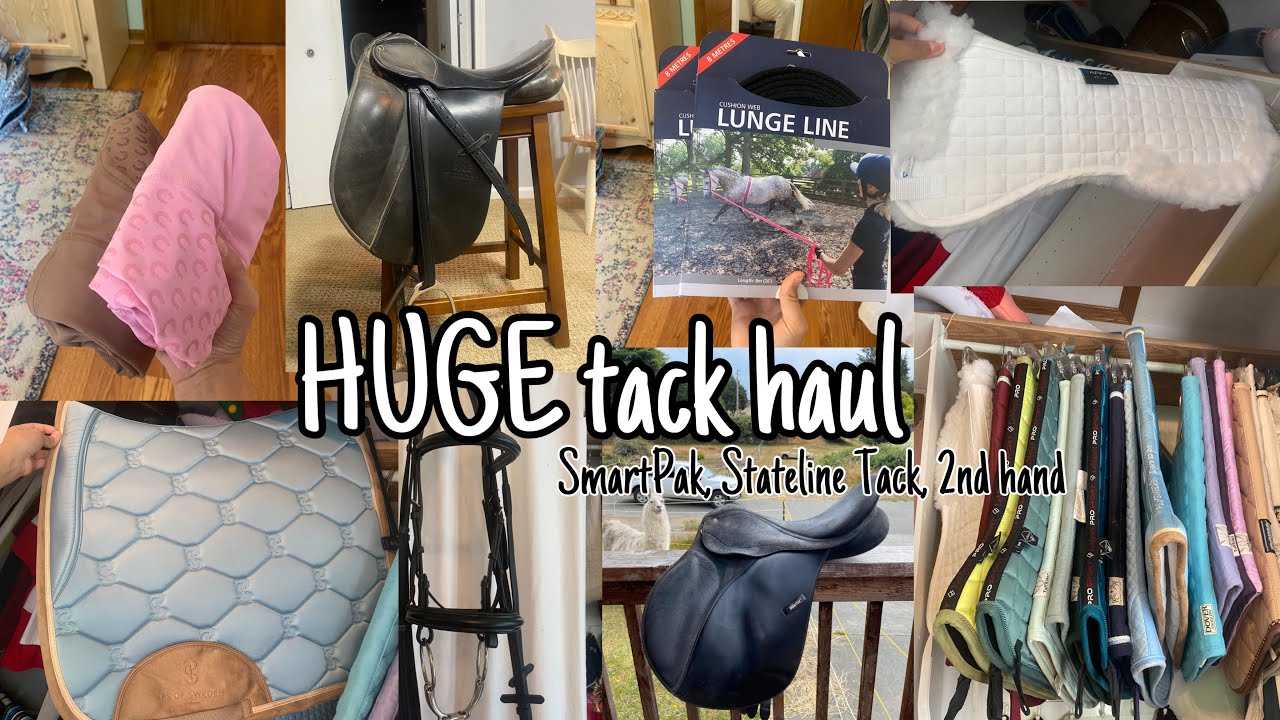 HUGE tack haul!! Getting a saddle! (READ DESCRIPTION)