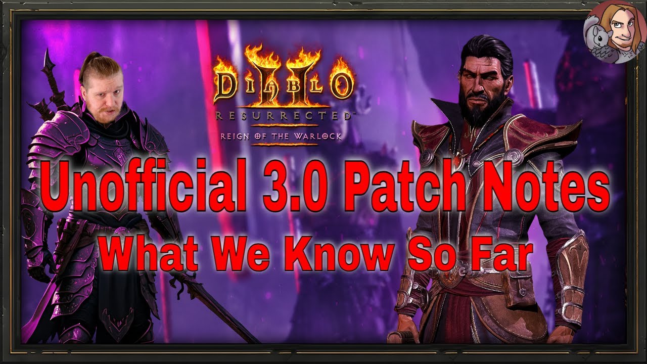 D2R RotW - Unofficial 3.0 Patch Notes (Everything We Know So far)